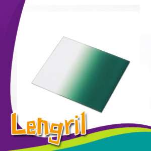 Gradual Green Plexiglas Filter for Cokin P series  