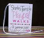 Ideal SHIRLEY TEMPLE PLAYPAL Walker Wrist Hang Tag