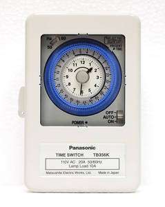 1pc Panasonic TB356K AC110V Timer Switch Load10~20A  