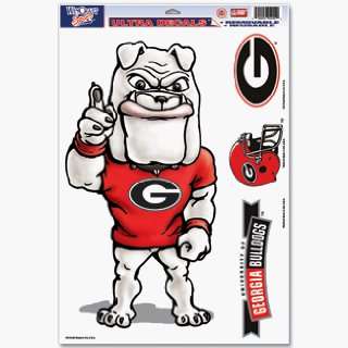  Georgia Bulldogs Mascot 11x17 Jumbo Ultra Decal Sports 