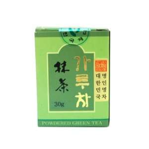 Gamnong Matcha (Powdered Green Tea)   30g Tin Can  Grocery 