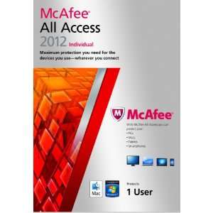  McAfee All Access for PC/Mac and Mobile (Individual 