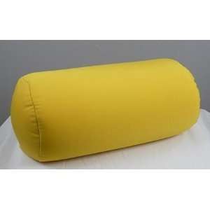   Westminster Cushie Foam Microbead Roll Pillow, Yellow