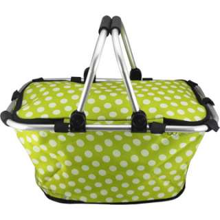 New Insulated Cooler Collapsible Market Tote Picnic Basket  