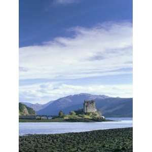  Castle at Low Tide, Built in 13th Century to Ward off the Vikings 