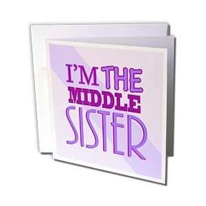  Janna Salak Designs Baby   Im the Middle Sister Purple 