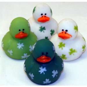  New   Mini Shamrock Rubber Ducks Case Pack 48 by DDI