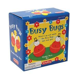  Schylling Busy Bugs Music Box Toys & Games