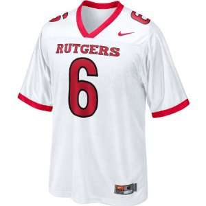  Nike Rutgers Scarlet Knights #6 Football Jersey Sports 