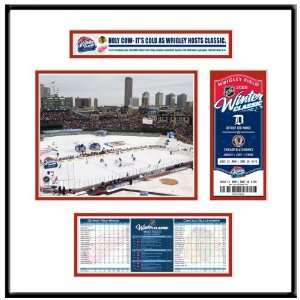  NHL Winter Classic Ticket Frame Jr. Detroit Red Wings 