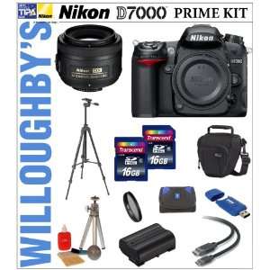 Nikon D7000 Super Value Prime Kit + Nikon D7000 Body + Nikon 