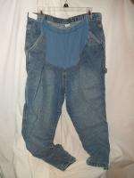 VINTAGE MOTHERHOOD BELLY POUCH JEAN SIZE 2X PRE OWNED  