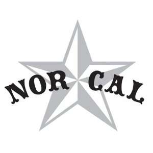  Nor Cal Sticker   Nautical   Gray   Big