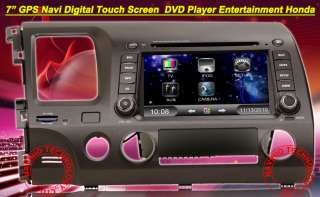 Car DVD GPS Navi Radio Headunit Autoradio for Honda Civic MPEG2 MPEG4 