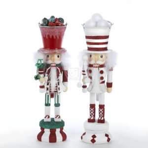   BUCKET & SNOWBALL BUCKET HEAD NUTCRACKERS 2/ASSTD.