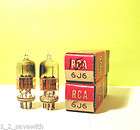 VINTAGE RCA 6J6 NOS VACUUM TUBES TESTED STRONG AUDIO 