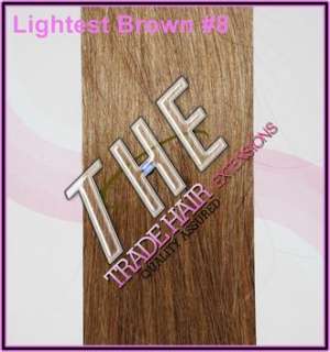 Pre Bonded Remy 100% Human Hair Extensions 18 Nail U Tip (50   400 