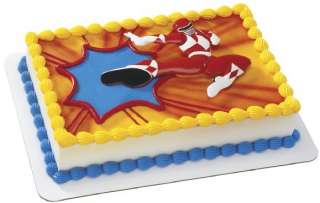 Power Rangers Red Ranger Puzzle CAKE DECORATING KIT TOP  