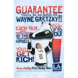   Street Hockey Shoes The Great One LA Gear Original Photo Print Ad