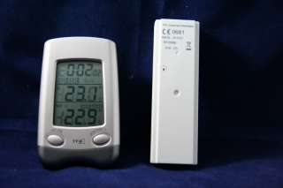 Wireless Indoor Outdoor Thermometer & Remote Sensor A  
