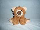 TY PLUFFIES 2002 plush Brown Bear SLUMBERS baby lovie lovey stuffed 