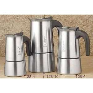   Stainless Steel Espresso Stove Top 6 cup (128 6)
