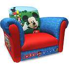 DISNEY MICKEY MOUSE CHILD SIZE ROCKER CHAIR~NEW~FABR​IC PADDED 
