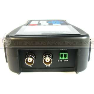 CCTV Tester with TFT monitor, Signal Intensity, UTP cable test