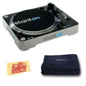 Stanton T 52 Belt Drive Turntable Bundle with Stanton CTC 1 Dust Cover 