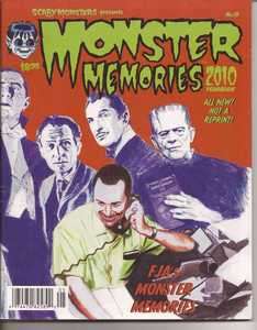 Scary Monsters Monster Memories #18 2010 Yearbook FJAs Monster 