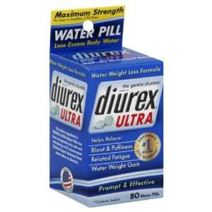  Diurex Ultra Water Pills, Maximum Strength, 80 ct. Health 