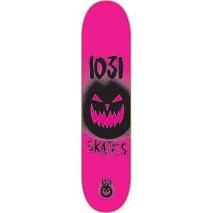    1031 JACK O LANTERN DECK 8.25 PINK/BLACK