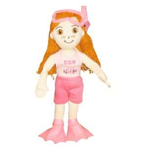  Pink Coral Laurel  Eco friendly play doll Baby