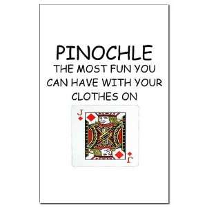  i love pinochle Funny Mini Poster Print by  