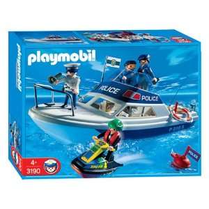 Playmobil Police Rescue Boat