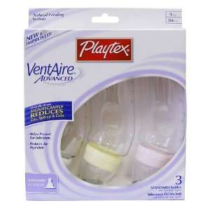  Playtex Baby VentAire ADVANCED Standard Bottle 9 OZ   3 