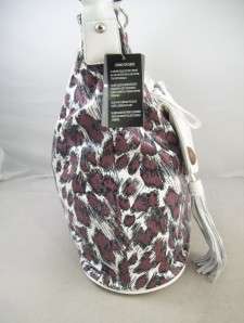 Sharif Leopard Print Hobo Shoulder Bag Handbag New  