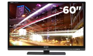 Sharp AQUOS LC60LE830UN 60 LED LCD TV   1080p   240 Hz 74000373068 