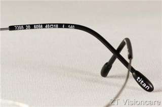 Silhouette Rimless Titan 7395 eyeglasses Frame Fossil  
