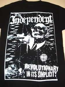 INDEPENDENT TRUCK CO SKATE REVOLUTIONARY T SHIRTS G9  