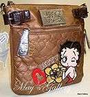 Betty Boop Handbag Cross Body Purse Tote Hand Bag Wall