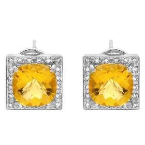  Marvelous Brand New Earrings With 3.15ctw Precious Stones 