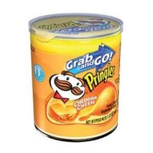 Pringles Cans Cheddar Cheese   12 Pack  Grocery & Gourmet 