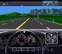   DUEL TEST DRIVE II 2   SNES Super Nintendo Game 015605052033  