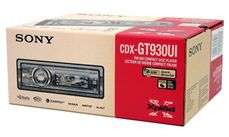 NEW SONY CDX GT930UI CAR CD/USB/IPOD PLAYER/MOTORIZED 368298557140 