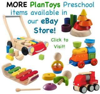 Plan Toys SORTING TRAIN 5119 Pull Along Toddler Wooden 845435119022 