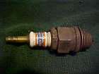 vintage spark plug,cross country twin power,unusual old plug,