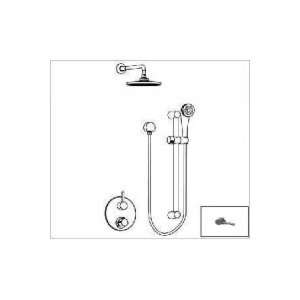  Aqua Brass Blu Thermostatic Shower Kit BLU02 26573.BN 