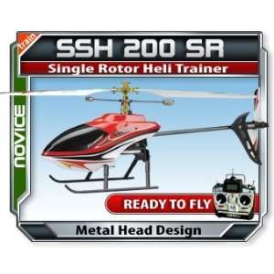  SSH200 Single Rotor Helicopter Trainer Toys & Games