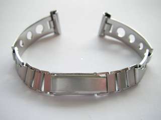 Stainless steel ladies watch bracelet pinhole 12 mm  